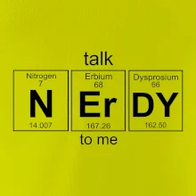 Talk nerdy - periodická tabuľka