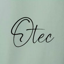 Nápis písací na prsiach - otec