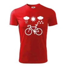 Cyklista za každého počasia