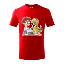 Chemik a dinosaurus - chlapec / holka