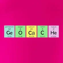 Geocache - periodická tabuľka