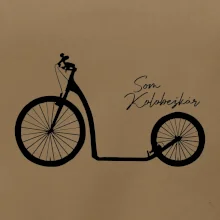 Som kolobežkár veľké a malé koleso