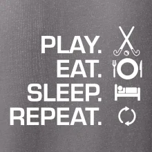 Play eat sleep repeat pozemný hokej