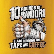 Randori 10 rounds tape and coffee