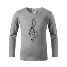 Husľový kľúč z nôt Husľový kľúč z nôt