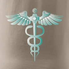 Hrdinovia zdravotníctva - logo (Pecka design)