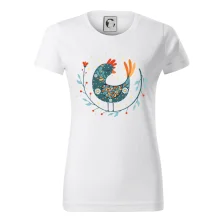 Folklór - sliepky s margarétkami