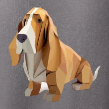 Baset zlepený z papiera