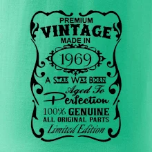 Vintage Etiketa - 1969