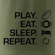 Play Eat Sleep Repeat americký fotbal