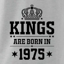 Kings are born in 1975