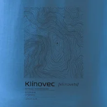 Klínovec - vrstevnice v obdĺžniku