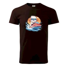 Bišónik na vodnom skútri