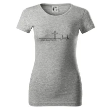 Jesus Saved My Life kríž ekg Jesus Saved My Life kríž ekg