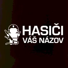 Hasiči postavička - vlastný nápis