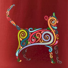 Mačka farebné krivky