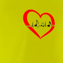 Moje srdce bije pre hudbu - srdce malé