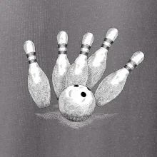 Bowling kresba