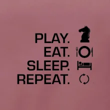 Eat sleep play - šach