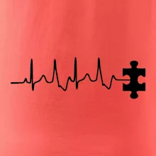EKG puzzle rozpojené