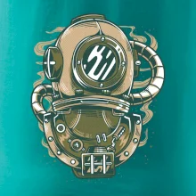 Starý potápačský skafander