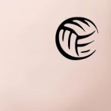 Volejbal lopta prso