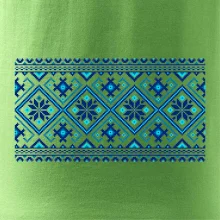 Ukrajinský vzor - modrý