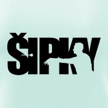 Šípky - nápis so šípkarom