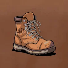 Turistická narodeninová topánka 40