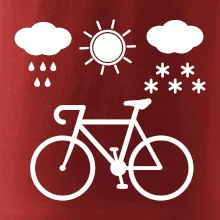 Cyklista za každého počasia