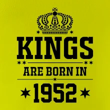 Kings are born in 1952