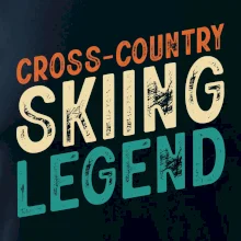 CROSS-COUNTRY Skiing Legend CROSS-COUNTRY Skiing Legend