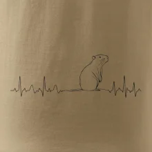 EKG krivka kapybara