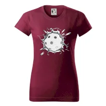 Florbal lopta v triku Florbal lopta v triku