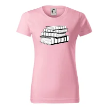 Knihy čiernobiele na sebe