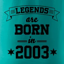 Legends are born in 2003