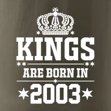 Kings are born in 2003