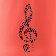 Husľový kľúč z nôt Husľový kľúč z nôt