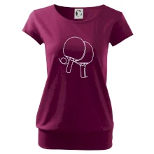 Rakety na stolný tenis jedným ťahom