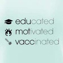 Educated motivated vaccinated Educated motivated vaccinated