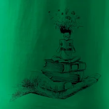 Čitateľ - ruka kreslená