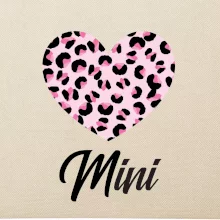 Srdce růžové - mimi (Pecka Design)