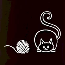 Mačka klbko Mačka klbko