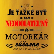 Neodolateľný motorkár