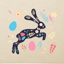 Veľkonočný zajačik kvety