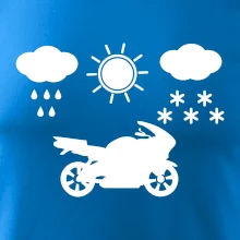 Motorkář za každého počasí - silnice