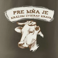 Pre mňa je kráľom zvierat krava