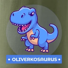 Dinosaurie mená - modrý dinosaurus