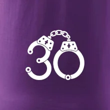 Narodeninové tričko pre policajta - putá 30