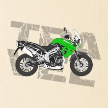 Cestovná enduro zelená